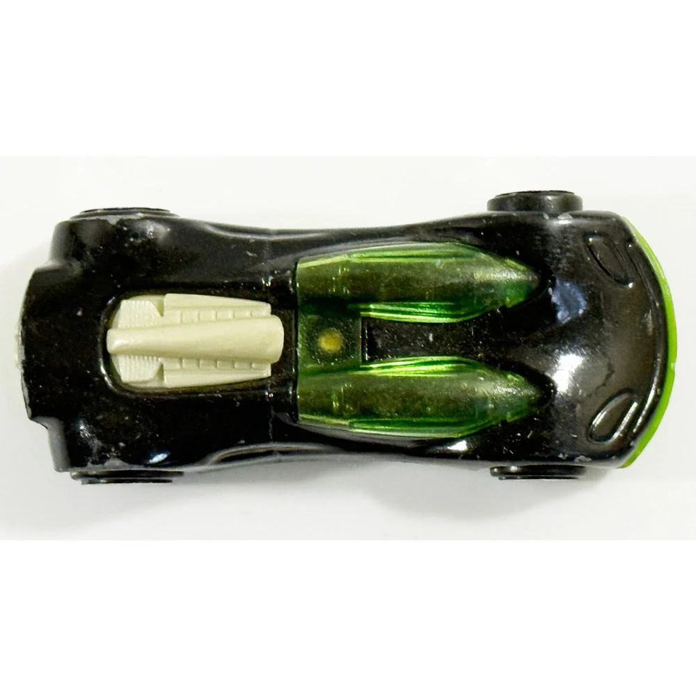 Hot Wheels Toy Car Kids 1:64 Black Green 2003 McDonald's Die-Cast Racer